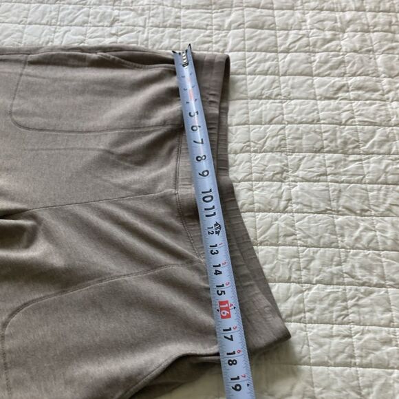 J.JILL FIT Pima Cotton ULTIMATE-FLEECE SOFT PATCH POCKETS JOGGERS Gray Pants L - Picture 8 of 9